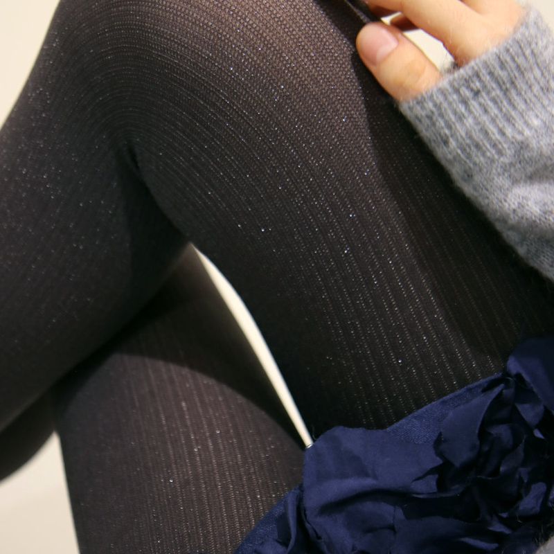 onnitella(オニテラ)の「vertical stripes tights (ashgray)(Fashion Accessories)」