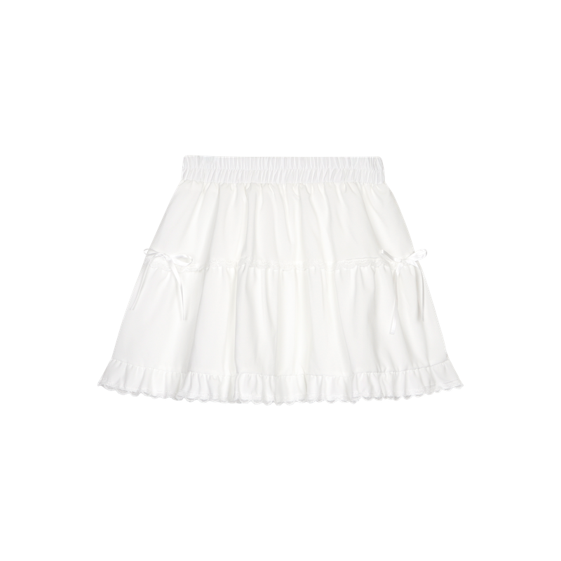 WIGGLY LACE SKIRT