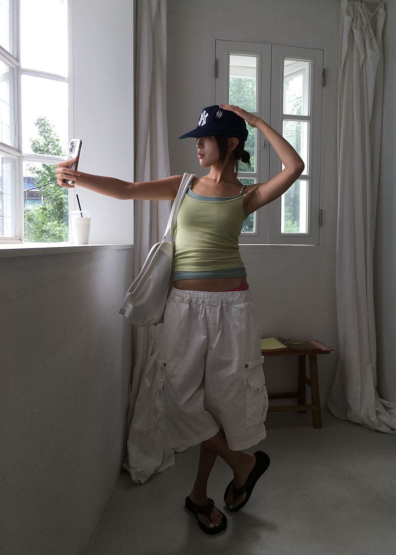 VINTAGE CARGO BERMUDA PANTS