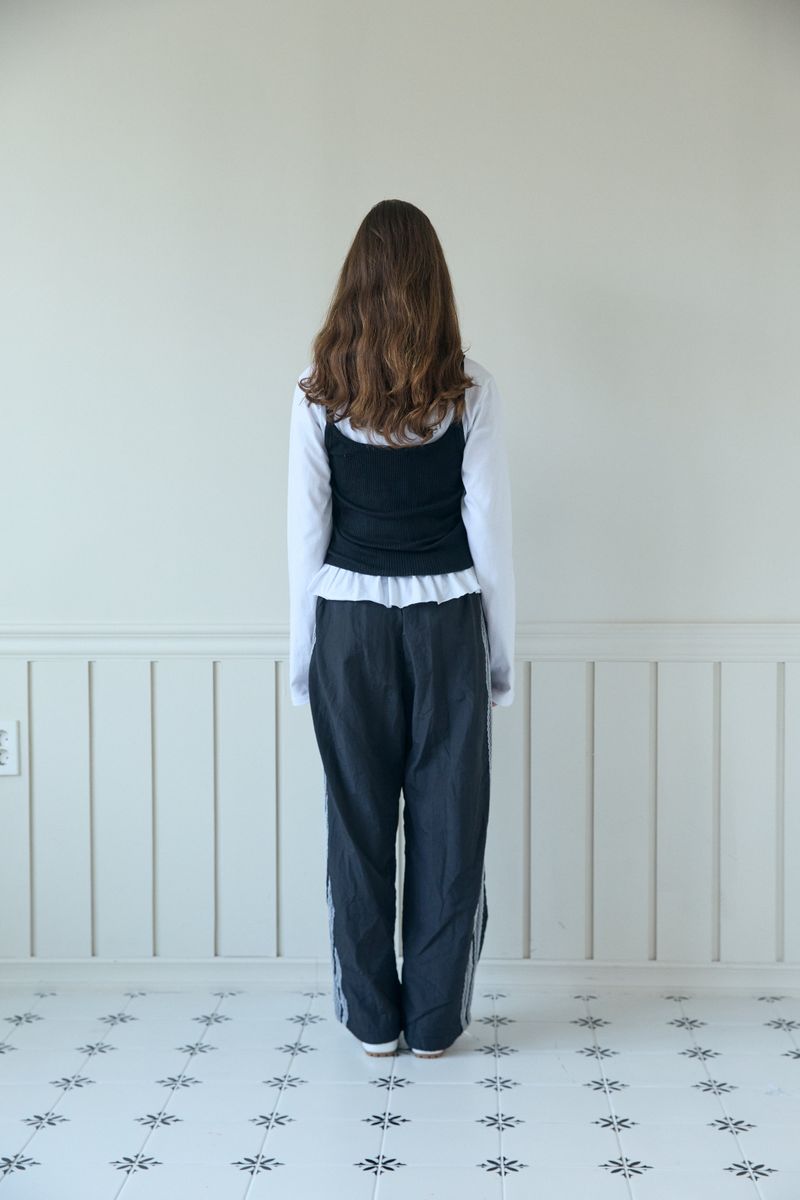 COZY BUSTIER TOP SET (2 COLORS)