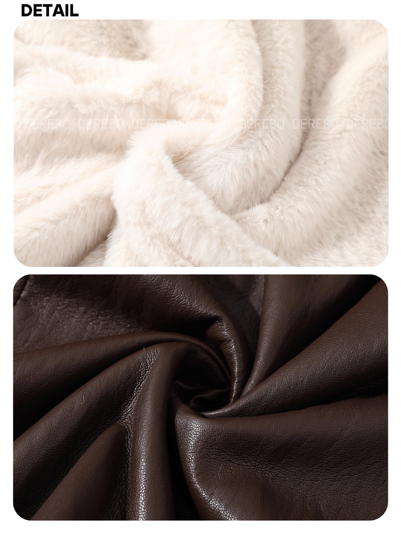Signature Leather Warm Long Coat