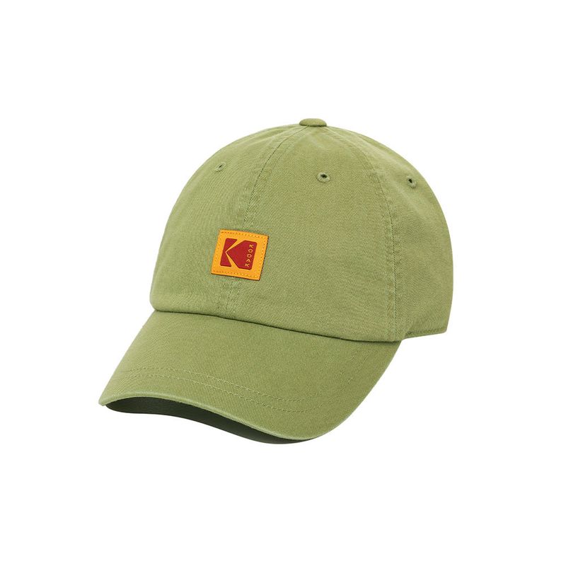 KODAK(コダック)の「SQUARE LOGO RELAX FIT BALL CAP【GREEN】(Hats)」