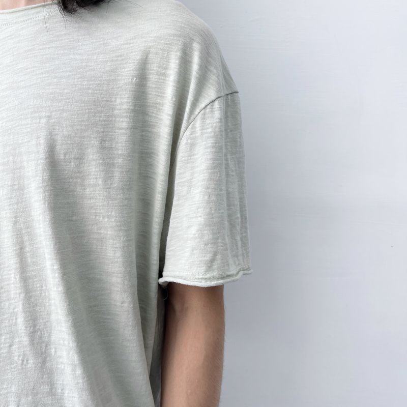 Natural Cotton Relaxed Tee