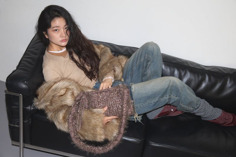 WOOLLY BAG_brown