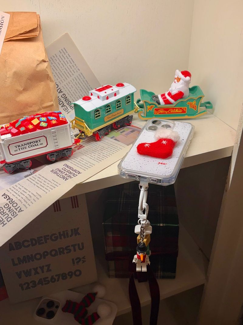 Christmas Stocking Jell Hard Case / TREEFORFIVE345