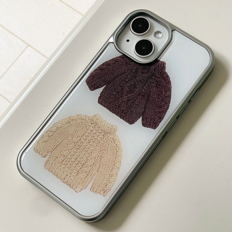 MINI SWEATER SET SILVER EPOXY CASE