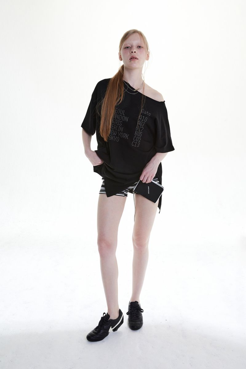 DEPARTURE CUBIC UNBALANCED TOP (BLACK)