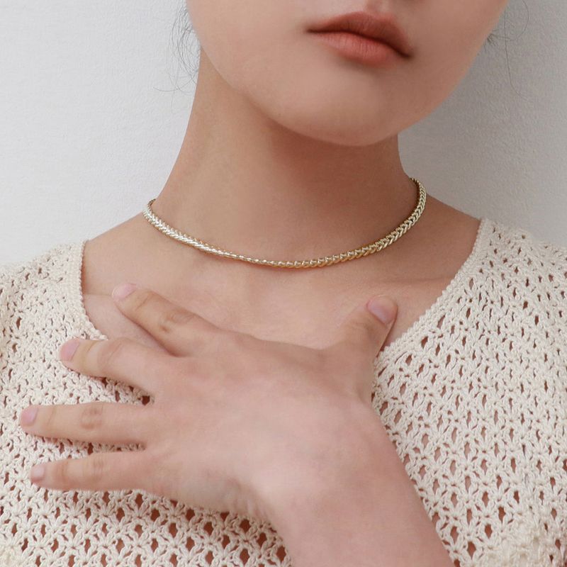 Less is more(レスイズモア)の「silver katena necklace (vermeil)(Accessories)」