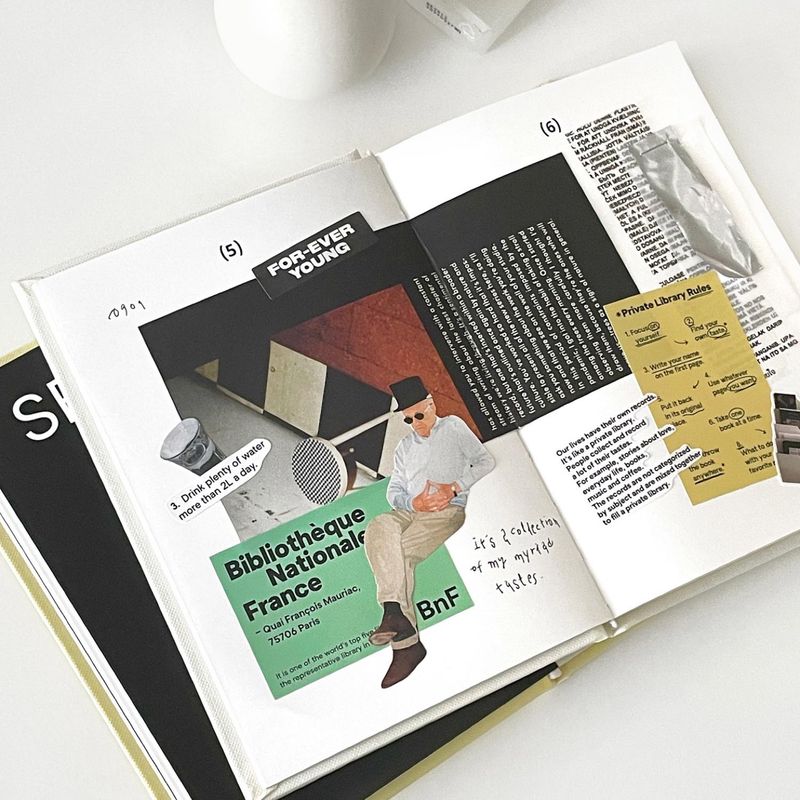 oab library pack / scrap sticker set