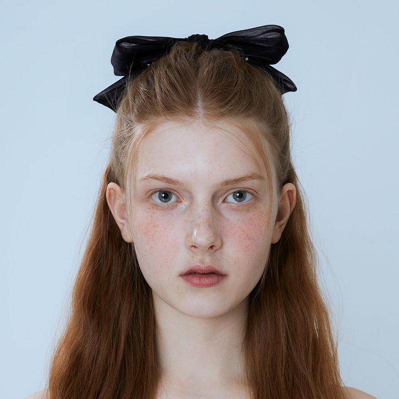 CLASSIC BLACK RIBBON PIN (BLACK)