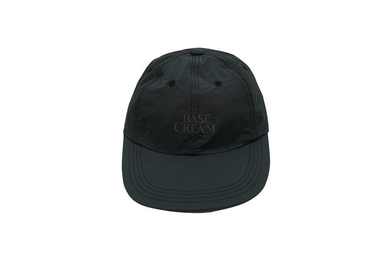 REFLECTIVE LOGO NYLON CAP BLACK