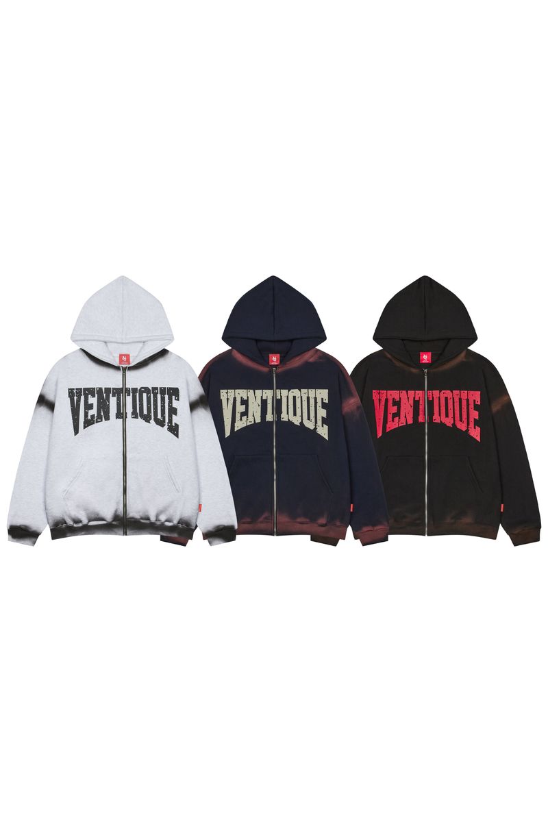 VENTIQUE VTQ Napping hooded zip-up 3colors