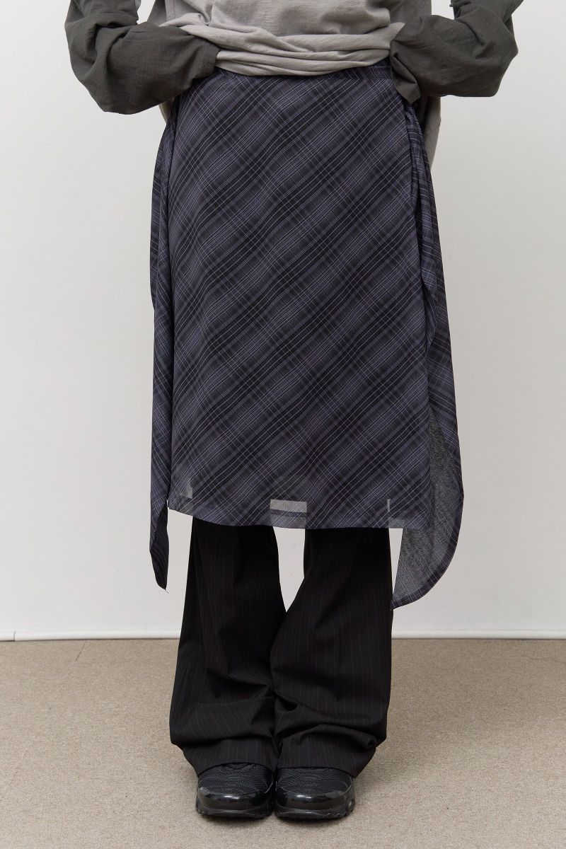 HIFIFNK(ハイファイファンク)の「(W) Hike Checked Wrap Skirt(Skirts)」