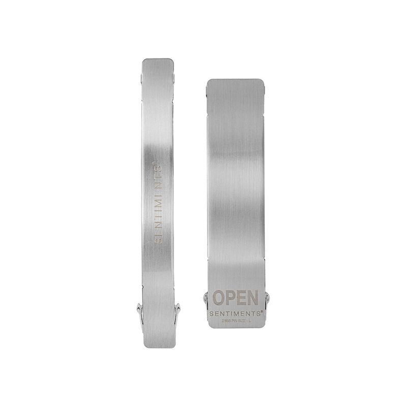 SENTIMENTS（サンティマン）の「NO.372 [SILVER] HAIR OPEN PIN 2SET（Hair Accessories）」