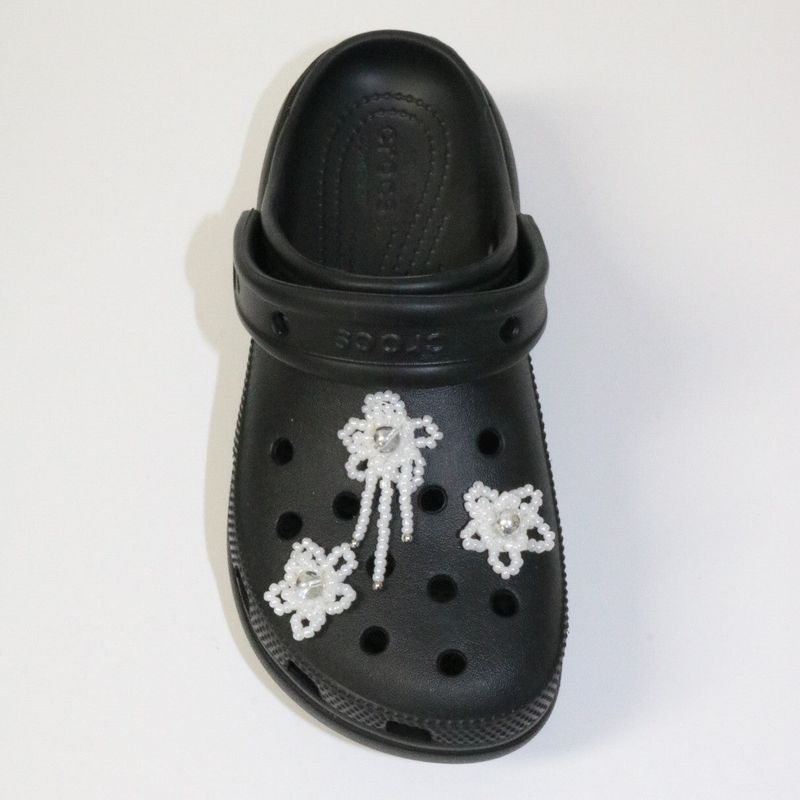 【MADE】chickweed shoe charm (white, 3pcs)