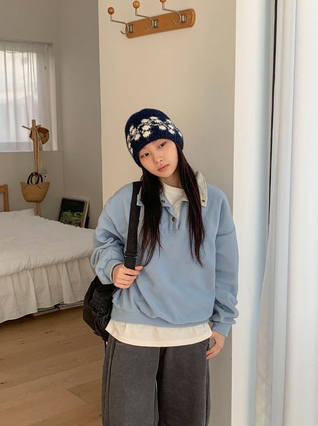 Tont Hairy Knit Beanie