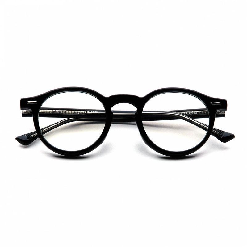 Horn-Trimmed Glasses Y.LAB 04 C01