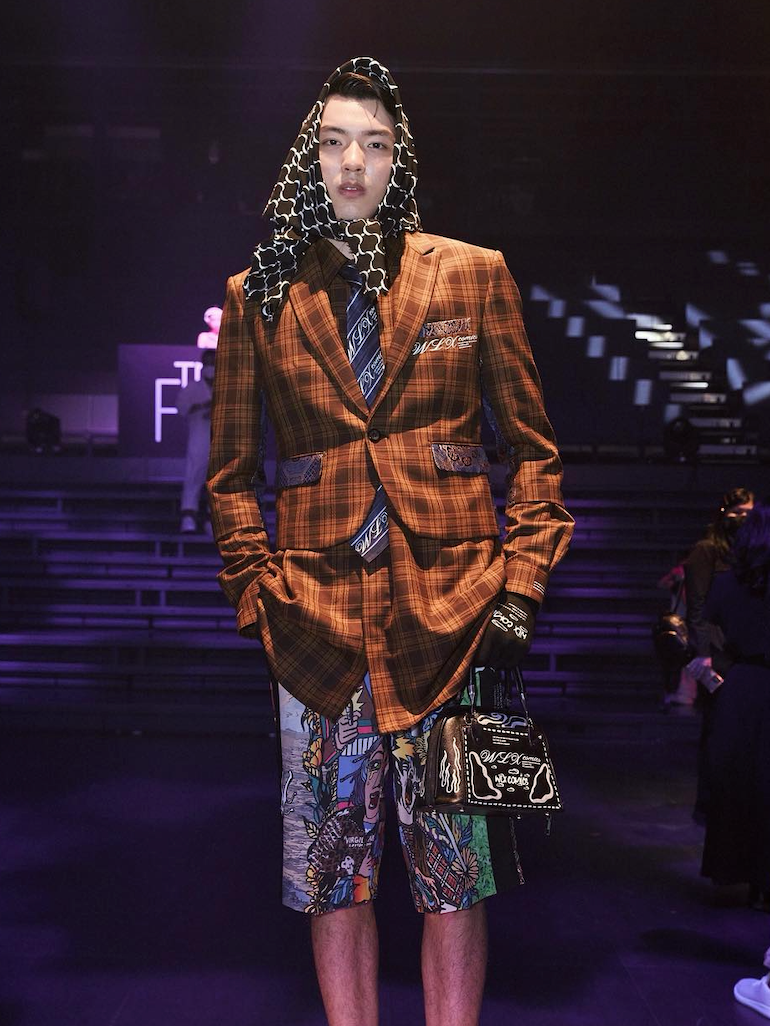 Checked Suit 2