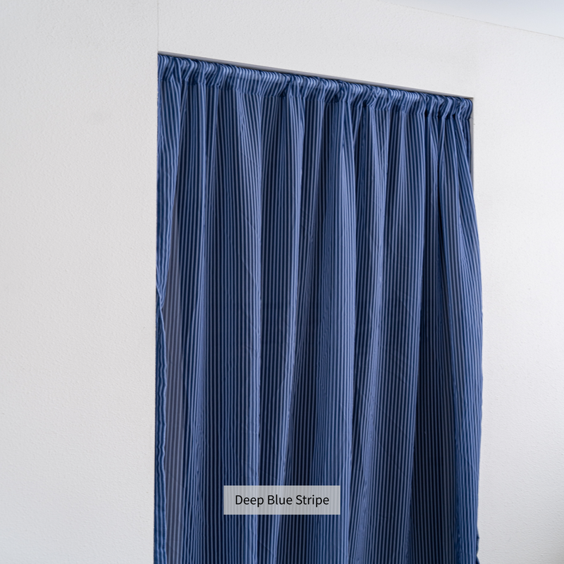 Patterned Chiffon Door Curtain - L size