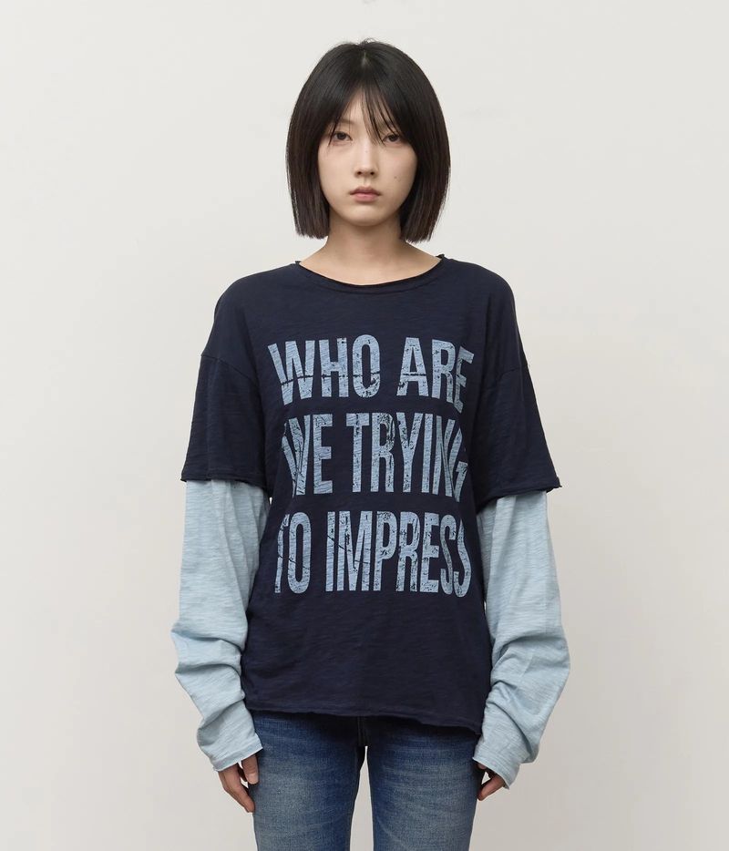 HIFIFNK（ハイファイファンク）の「トライイングスラブロングスリーブ（トップス）」