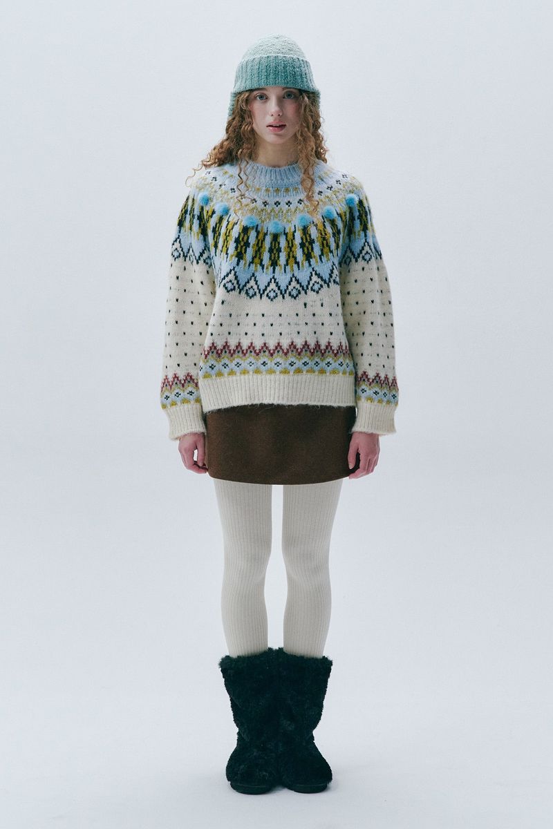 Frostberry Jam Knit [Ivory]