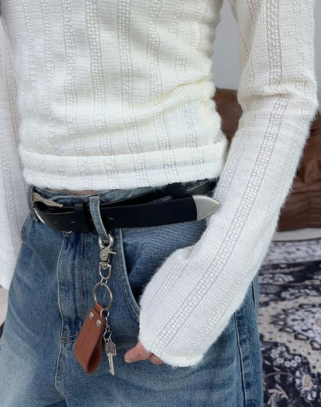 Ranuel Hairy Knit Long Sleeve