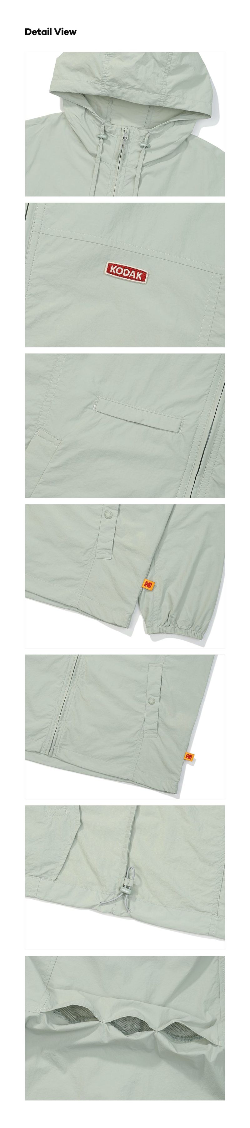ICE POP Hooded Long-Sleeved Jacket【MINT GREEN】