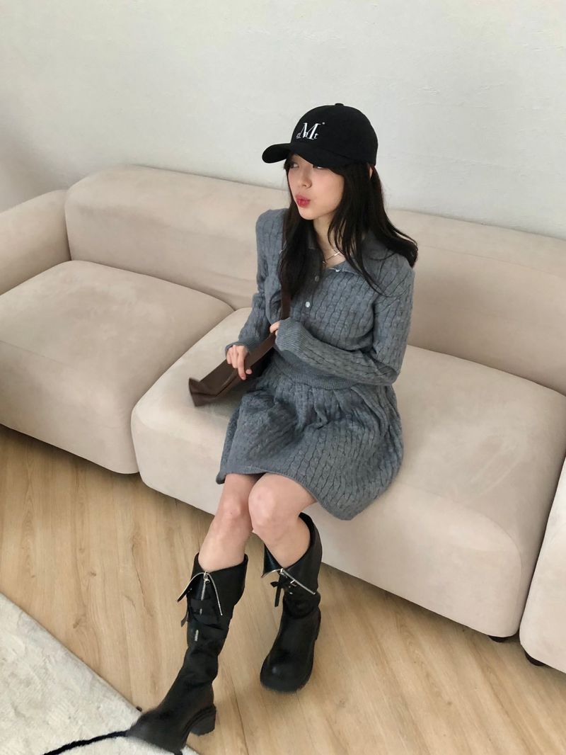 Dakota knit set