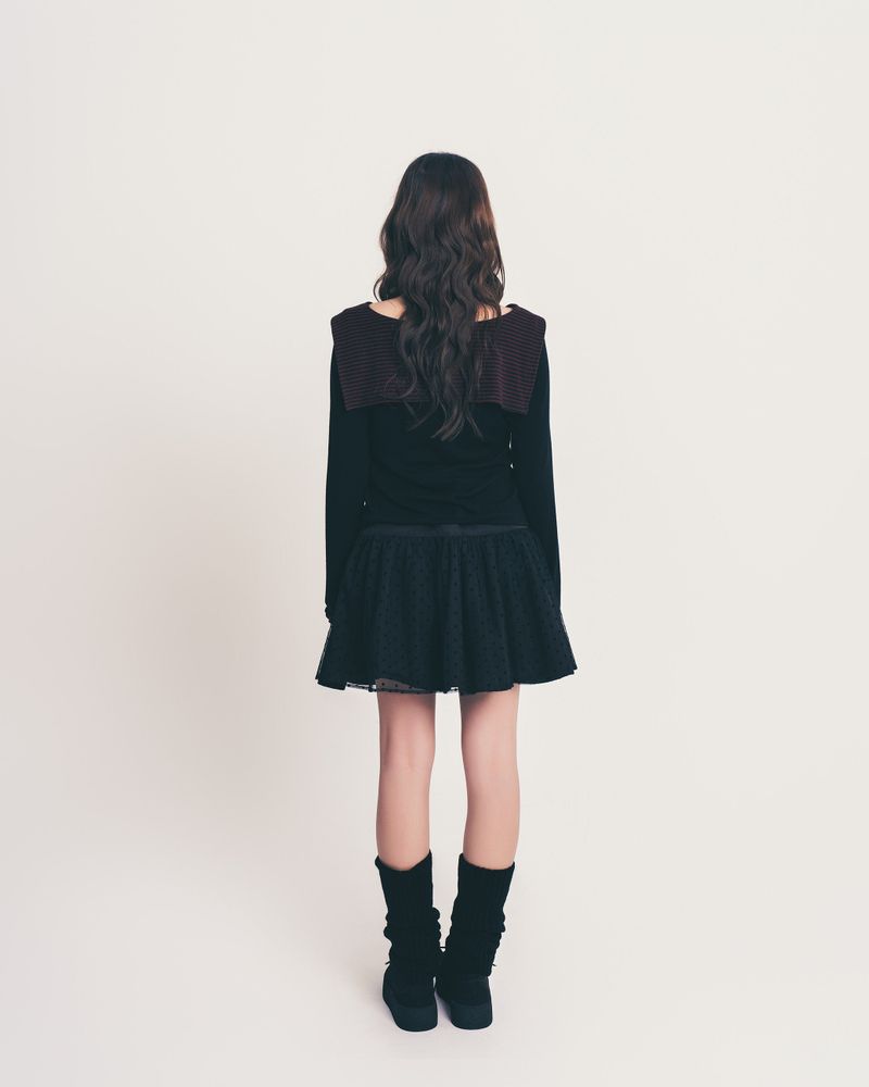dot midi volume skirt