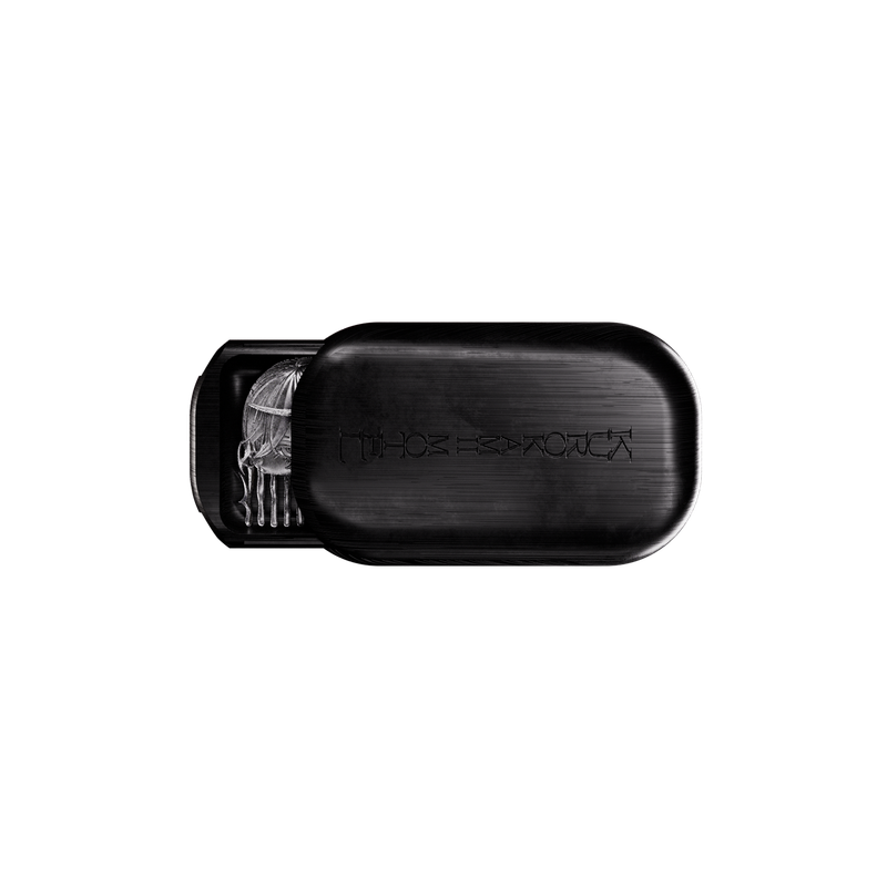 Shin Comb Keychain - Steel
