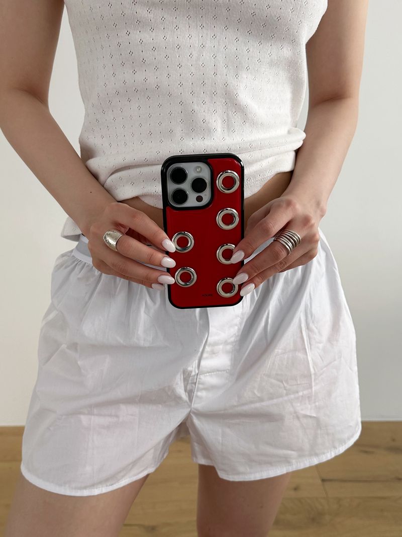 ishii stud case (red)