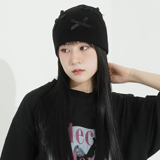 KIXI（キッシー）の「Cont ribbon beanie（Hats）」