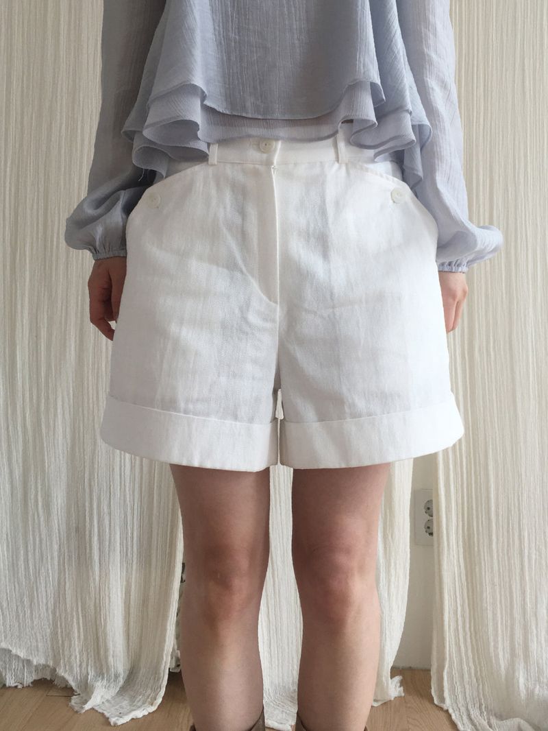 Roll-up half pants
