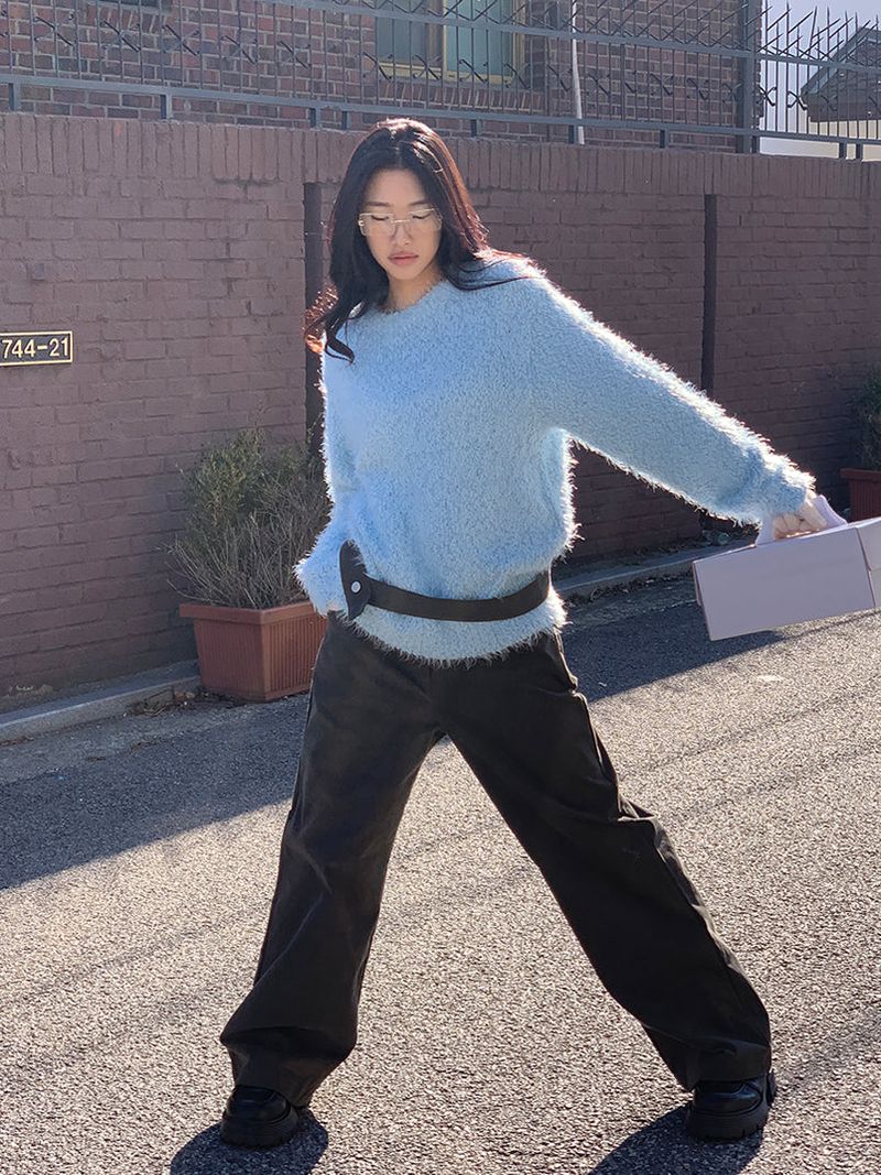 LEGACY BOUCLE KNIT (3COLOR)