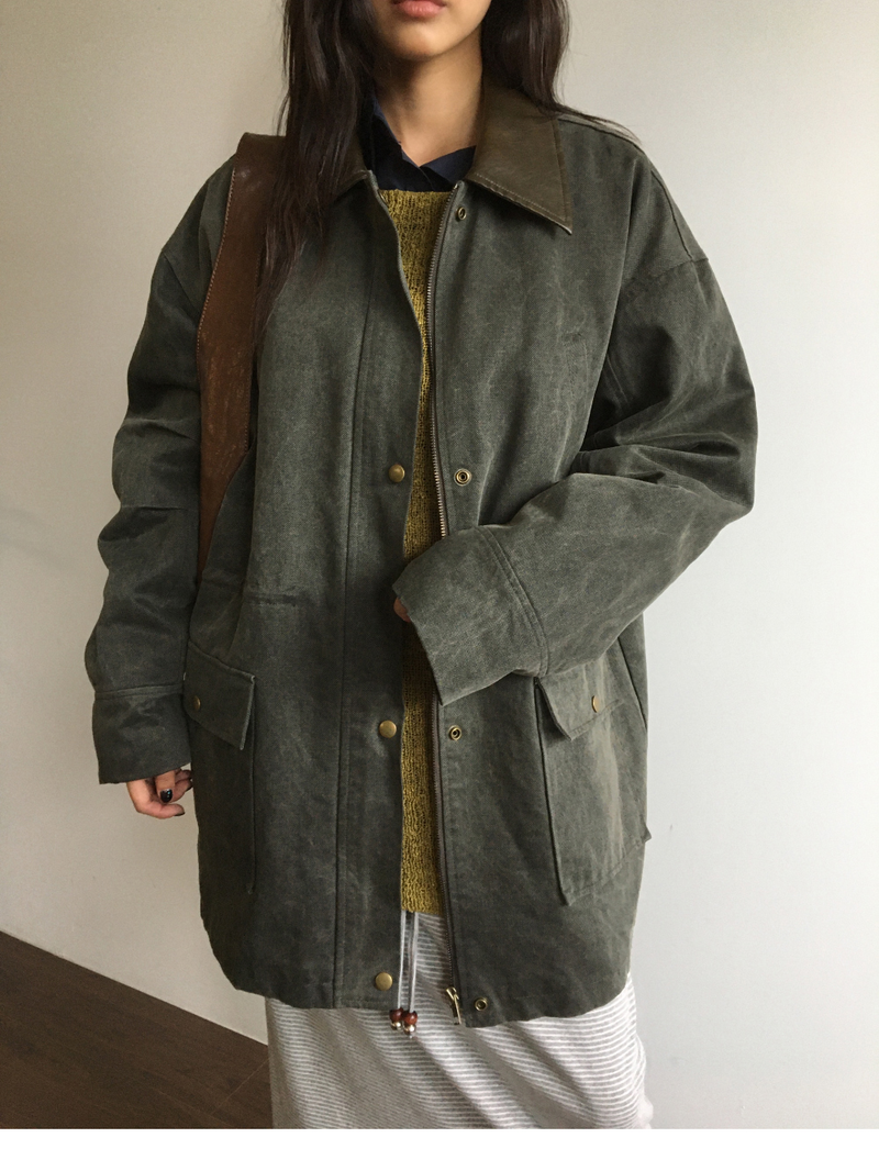 Foragers Washed Field Jacket (2color)
