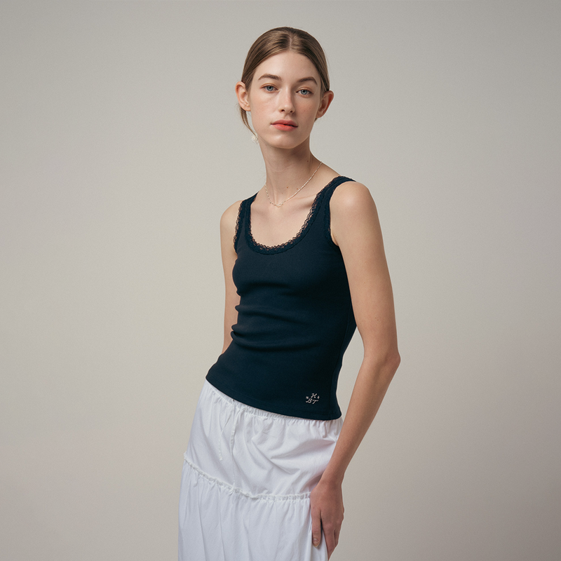 HBT Lace Top (NAVY)
