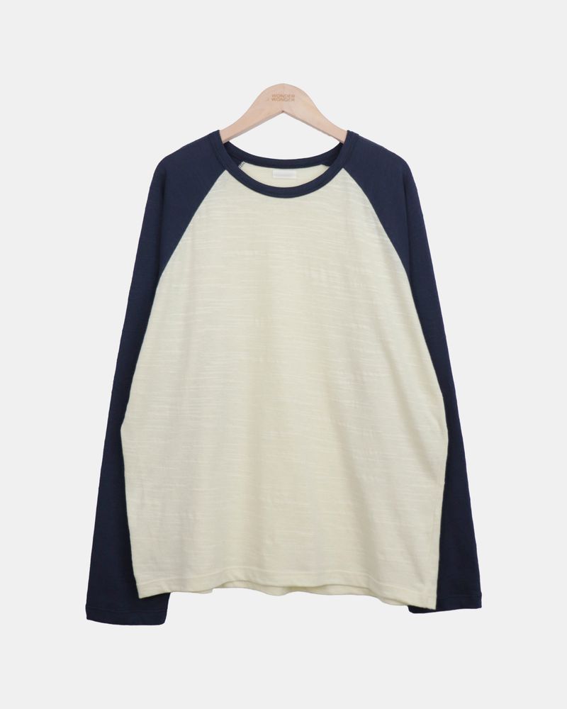 Dimo Slub Raglan Long-Sleeve T-Shirt