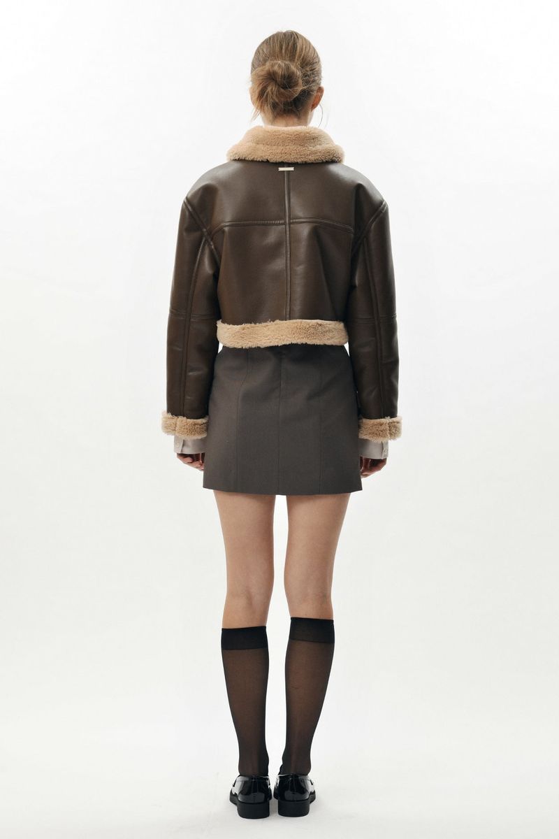 LUCY MUSTANG JACKET brown