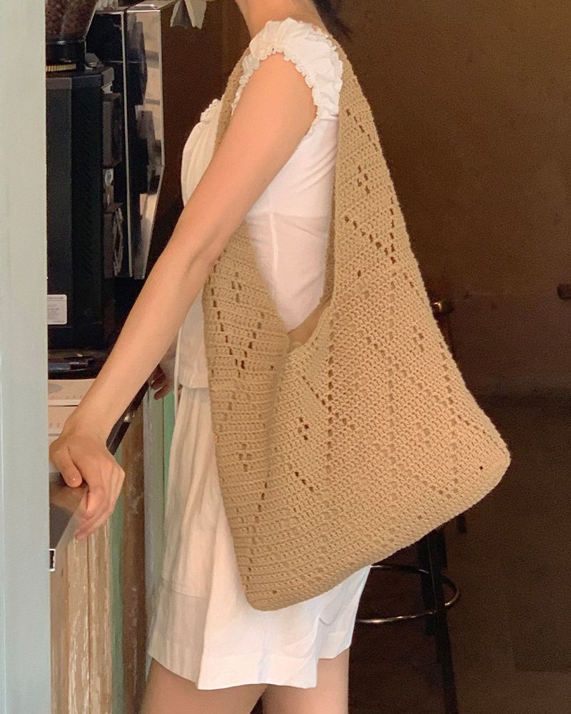 MAYBINS(メイビンス)の「Gakt knitted shoulder bag(Bags)」