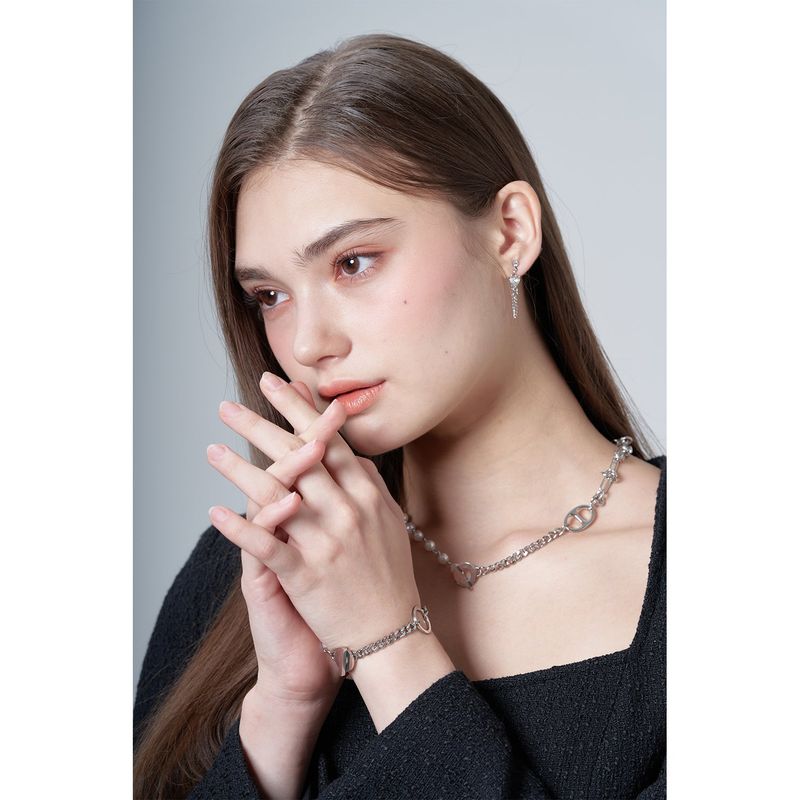 MIX CHAIN CAP BRACELET