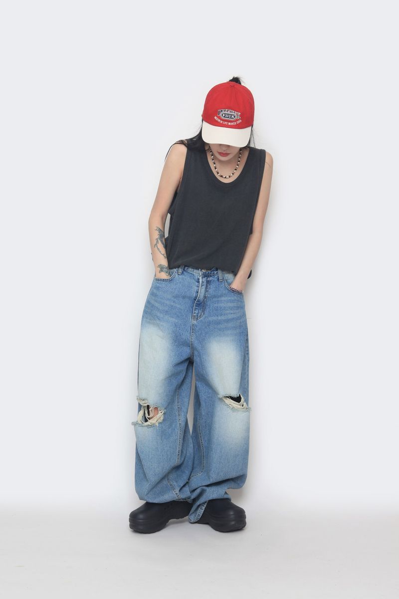 Punk color ball cap