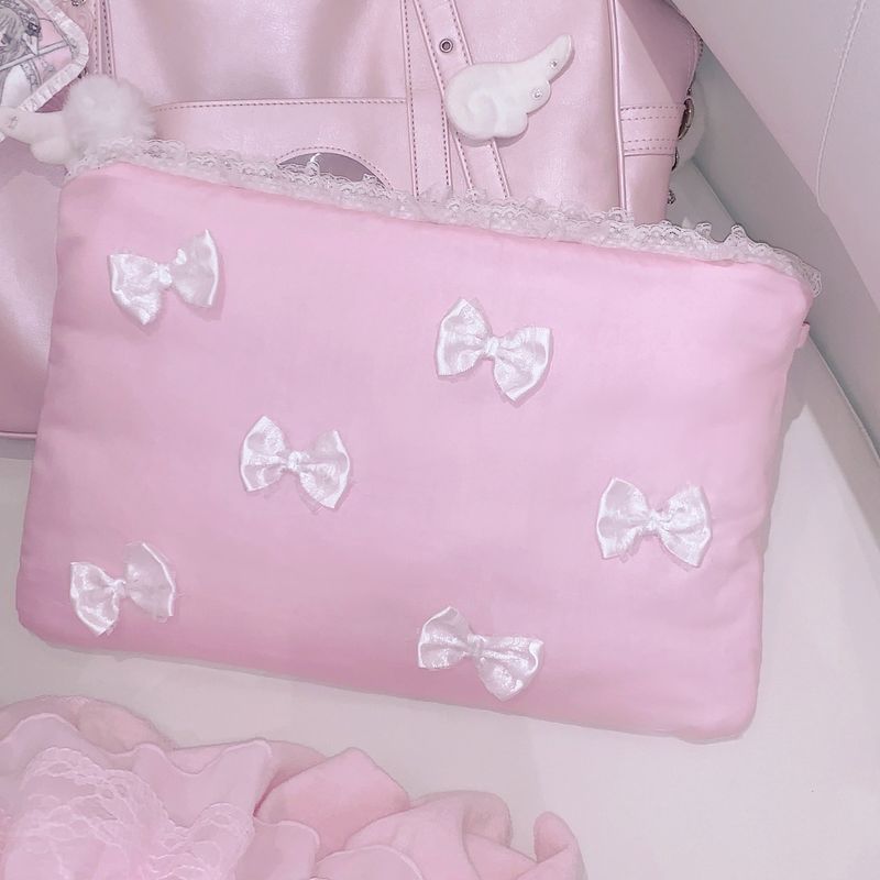 Hime bow tablet/laptop pouch (16inch)