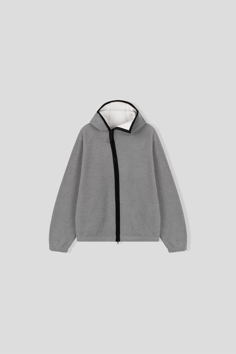 Javelin high face hooded zip-up 2C