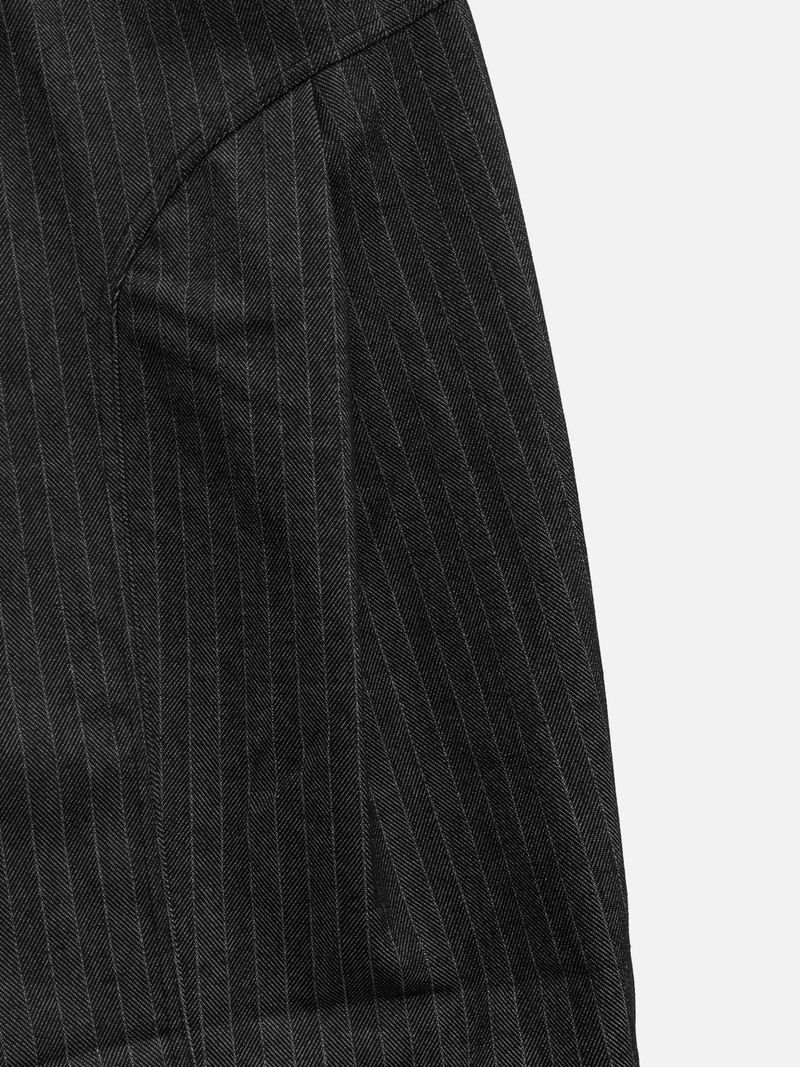 Work Herringbone Non-Fade Curved Denim (2c)