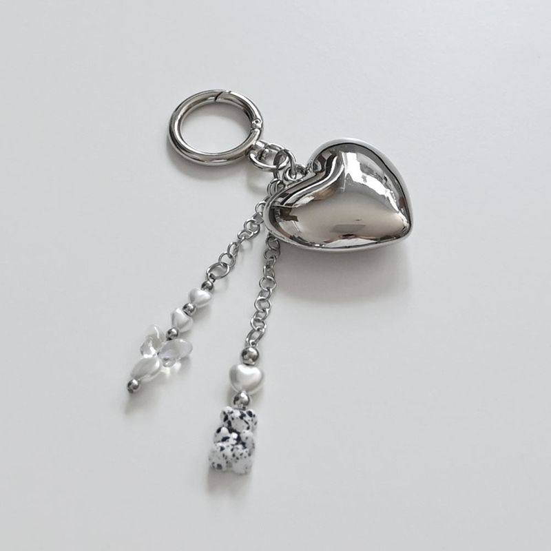 202hosil（202ホシール）の「Heart Haribo keyring (White)（Toys/Key Holders）」