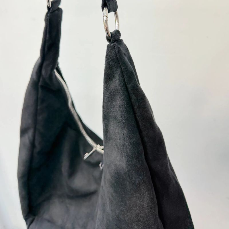 Mist Black Curve Shoulder Bag