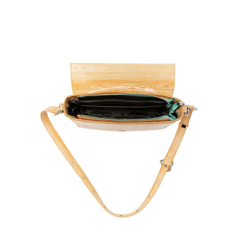 3D raster wood pattern bag