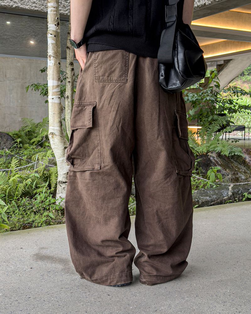 Kabl Hilter Wide Cargo Pants