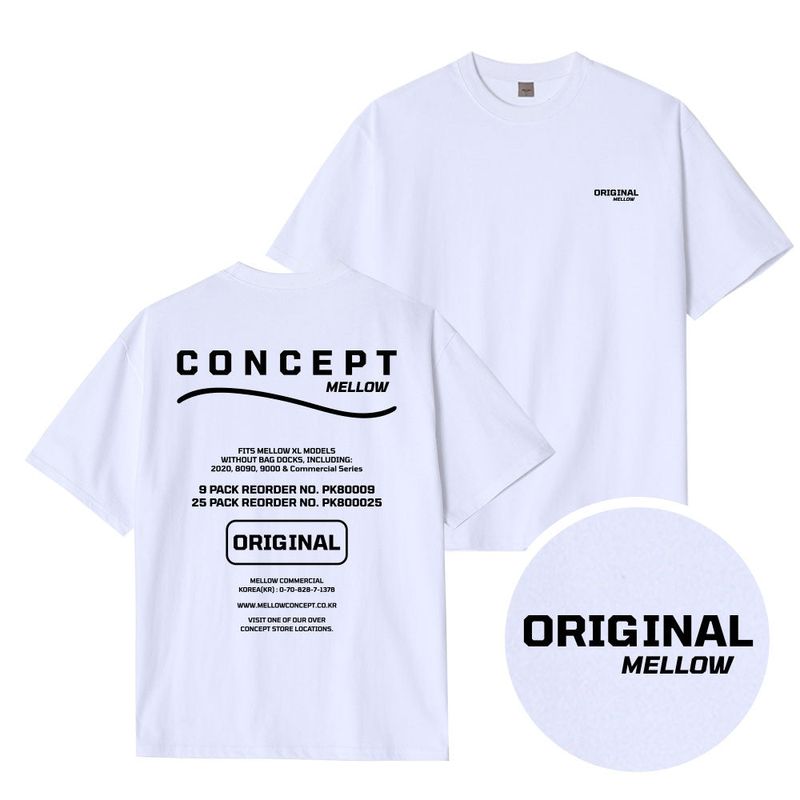 mellowconcept（メロウコンセプト）の「U24 CONCEPT T-shirts White（Tops）」