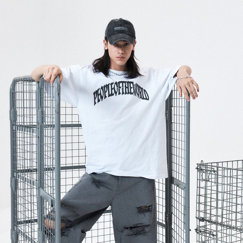 Archi logo Basic T-shirt (MELANGE GRAY)